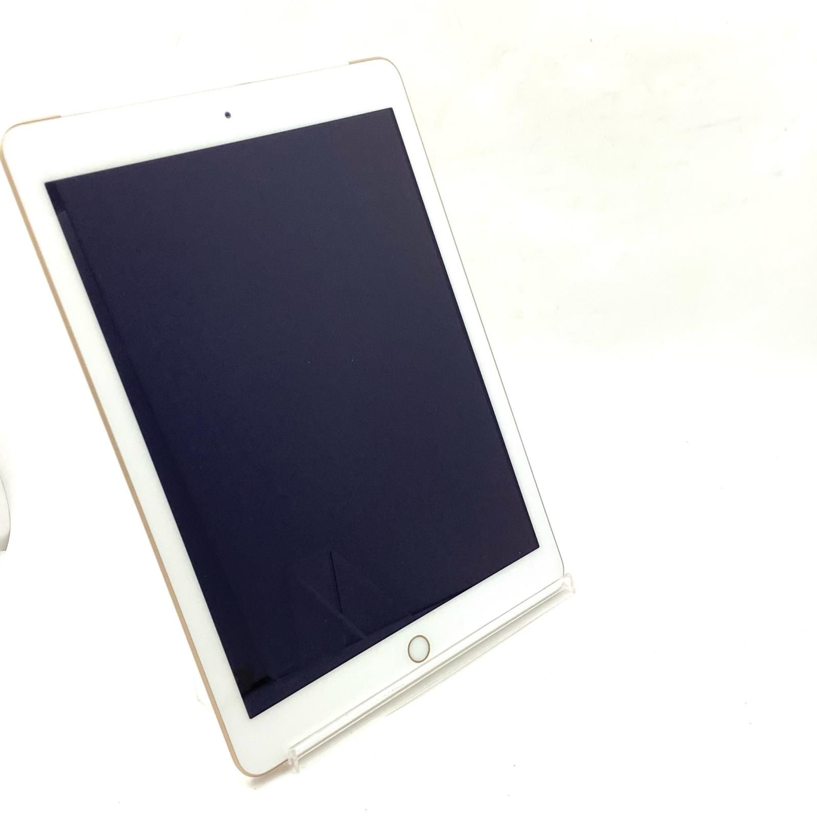 Apple iPad 第5世代 32GB ゴールド WiFi Cellular docomo 白ロム 動作 済 全額返金保証 最速発送