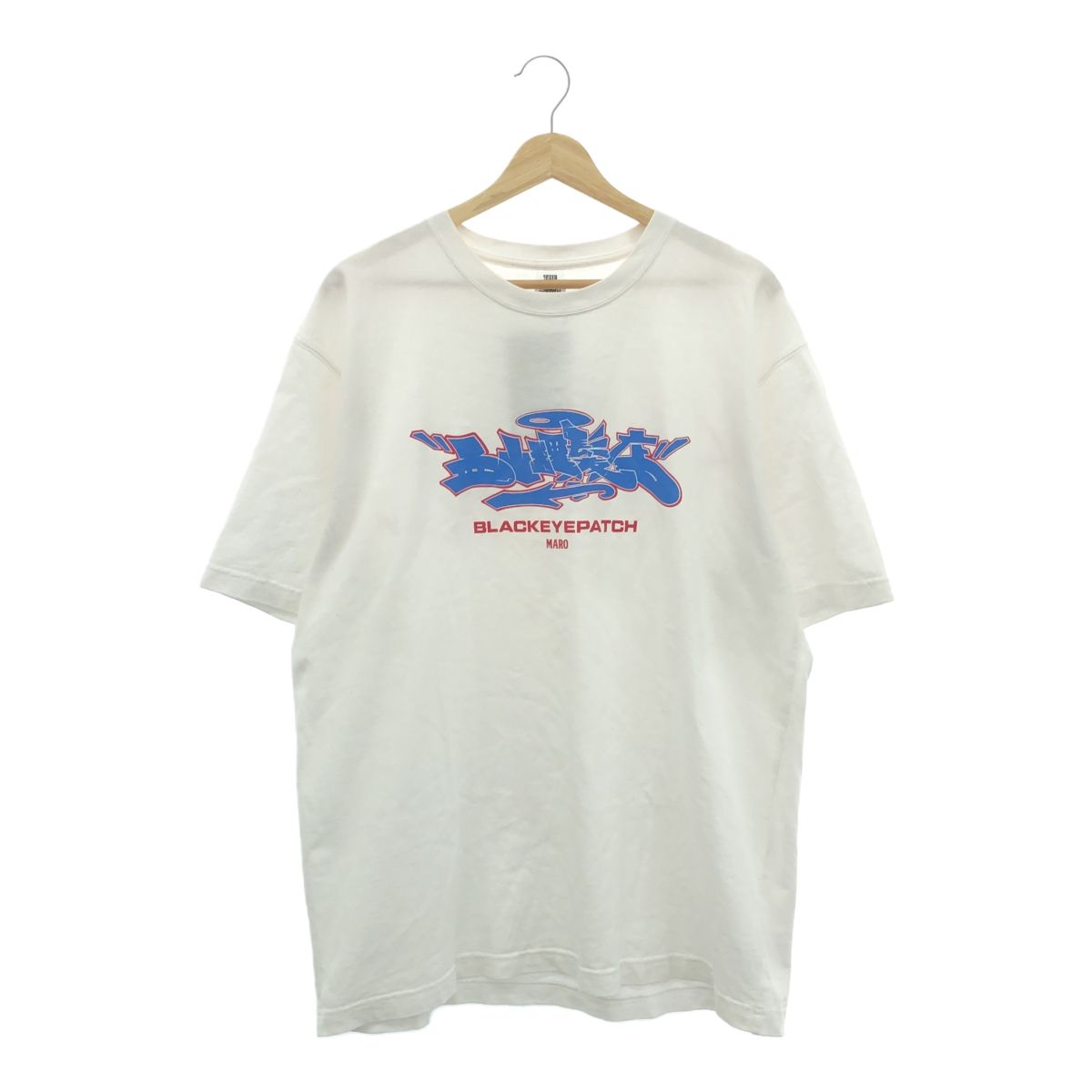 THE BLACK EYE PATCH ホワイト Tシャツ L ブラックアイパッチ 半袖Tシャツ メンズ SIZE L (L) THE BLACK