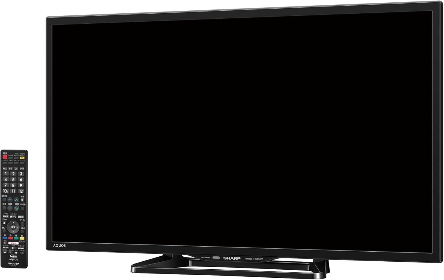 動作確認済】【】本体・リモコンのみ シャープ 32V型 液晶テレビ AQUOS
