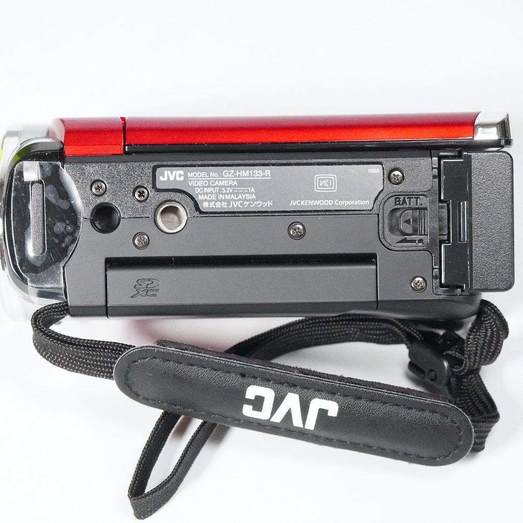 JVC Victor Everio GZ-HM133-R レッド 元箱 動作OK 返金保証