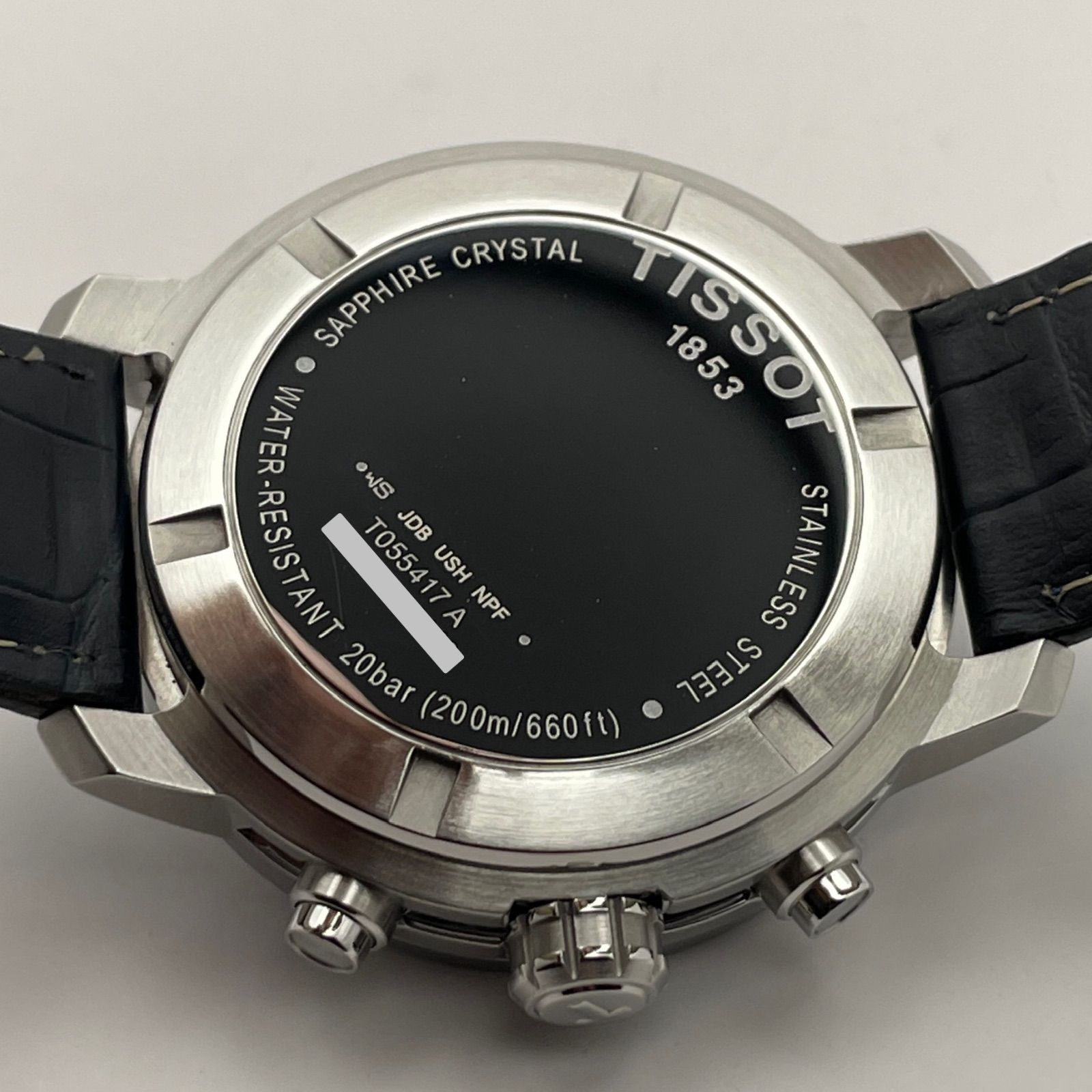 T467）美品 正常稼動 TISSOT ティソ Tスポーツ PRC200 クロノグラフ 