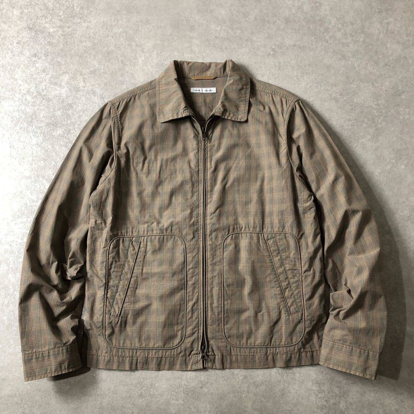 blacker by steven alan グレンチェック スウィングトップ ブルゾン