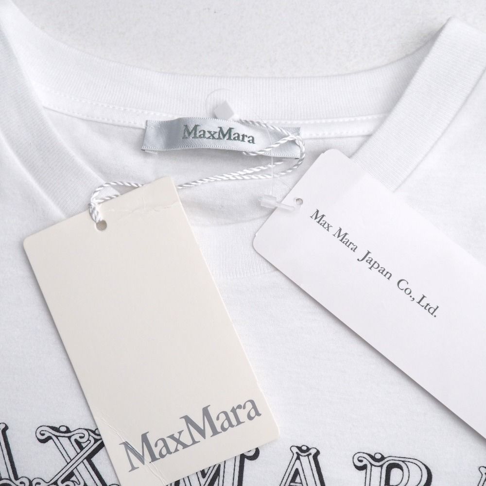 □未使用品□MAX MARA マックスマーラ 半袖Tシャツ サイズS コットン  