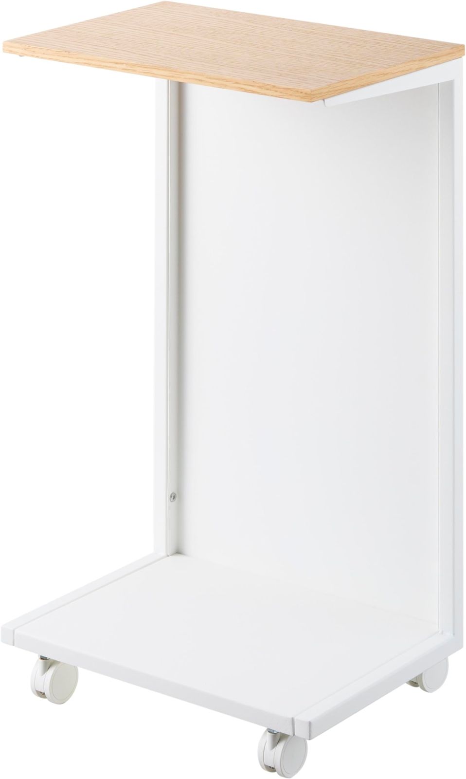 tower 隠す収納 タワー W31×D22×H55cm キャスター使用時 ホワイト 家電収納 スタンド 布団乾燥機 目隠し 1415 キャスター付き 山崎実業 Yamazaki