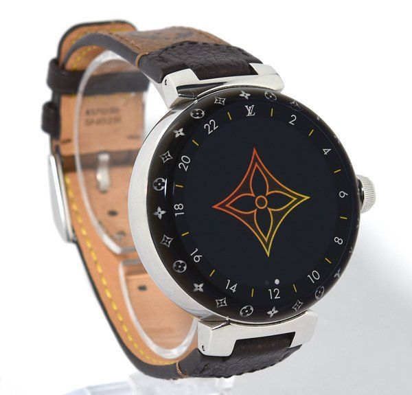 LOUIS VUITTON ルイヴィトン タンブール ホライゾン QAD00 スマートウォッチ メンズ