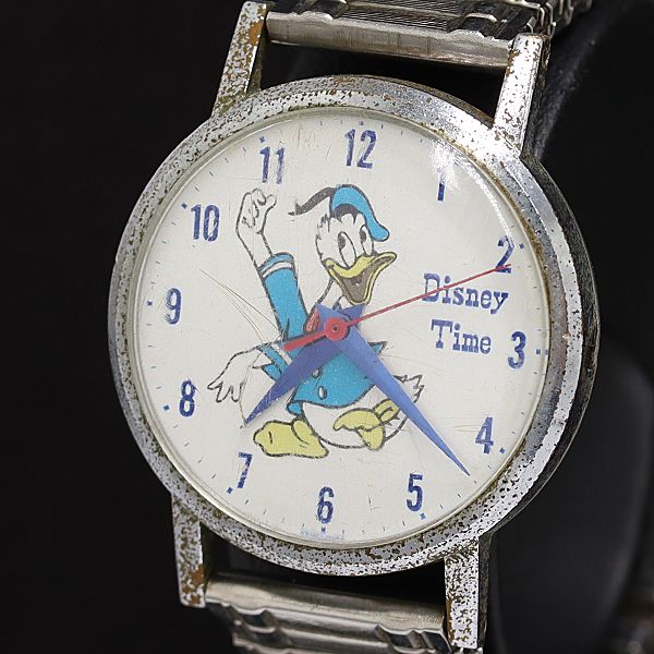 ドナルドダック ディズニータイム Disney デール 手巻き おしゃべり
