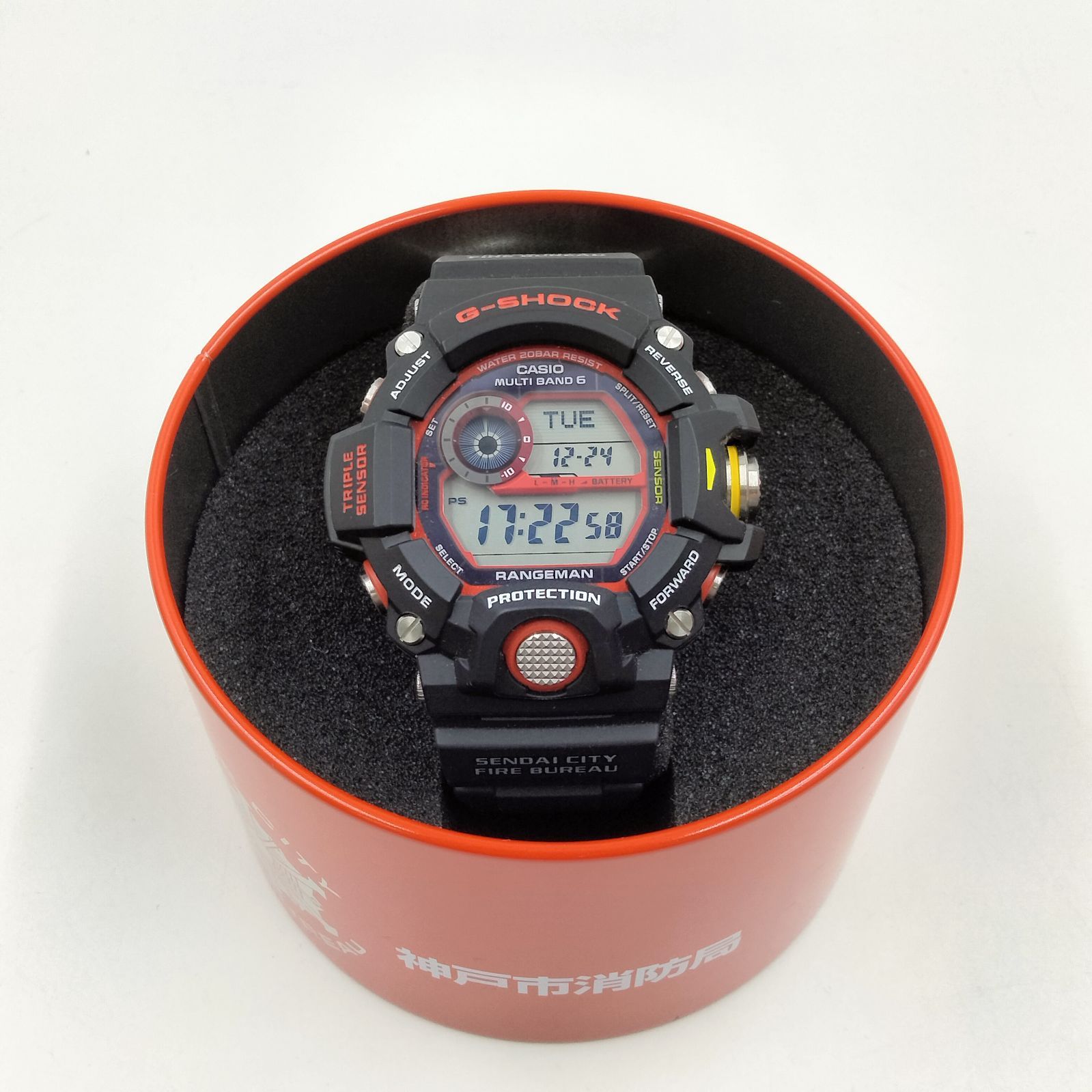G-SHOCK MASTER OF G RANGEMAN 緊急消防援助隊コラボ… G-SHOCK×緊急消防