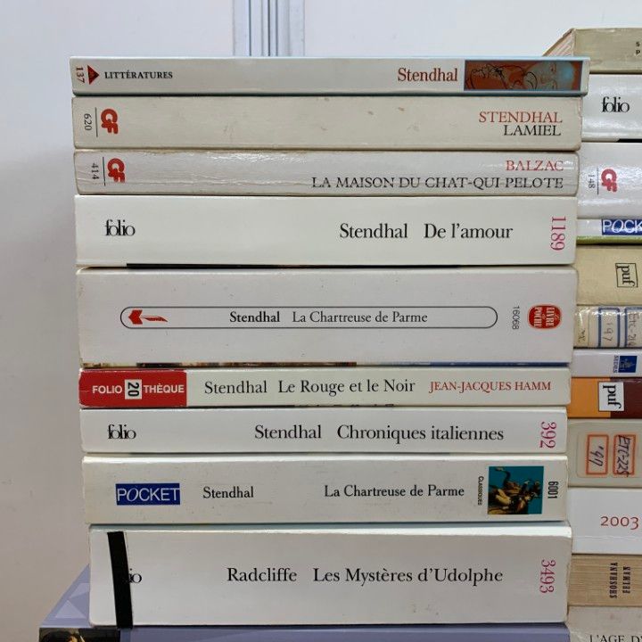 ■01)【同梱不可】スタンダールなどのフランス文学・小説の本 まとめ売り約30冊大量セット/文芸/赤と黒/バルザック/ルソー/西洋/B □01)【同梱不可】スタンダールなどのフランス文学・小説の本