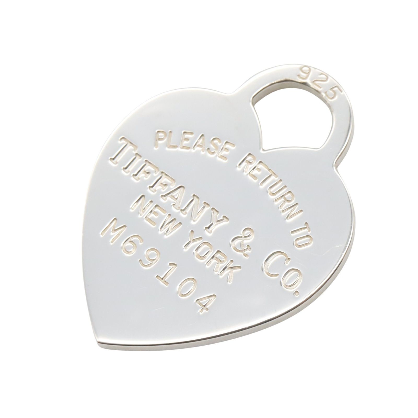 美品 TIFFANY ティファニー パドロックペンダント トップ シルバー TIFFANY&Co. ティファニー パドロックモチーフ ペンダントトップ
