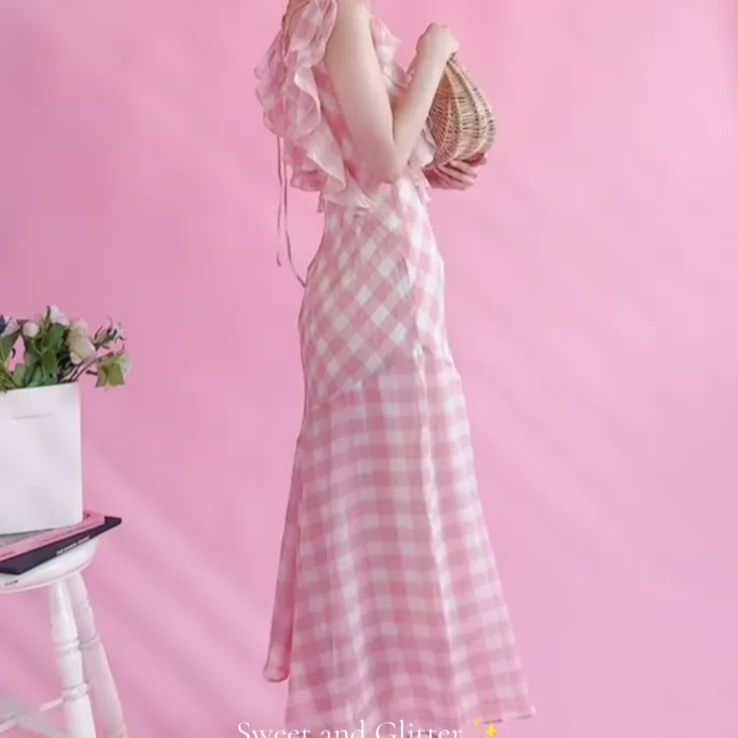 最終値下げ♡新品♡新作♡メゾンマーブル♡ワンピース♡Gingham