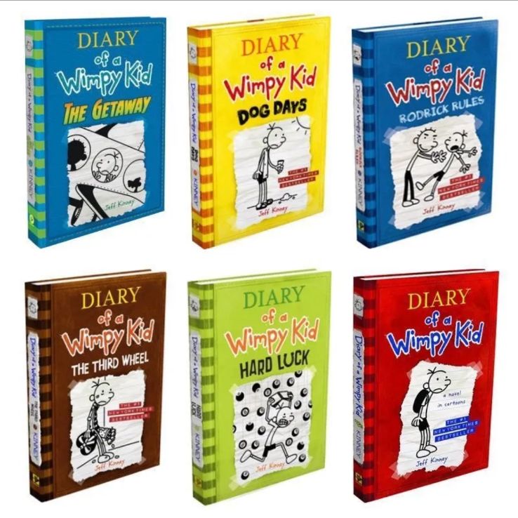 英語絵本Diary of a Wimpy Kid グレッグのダメ日記 8冊