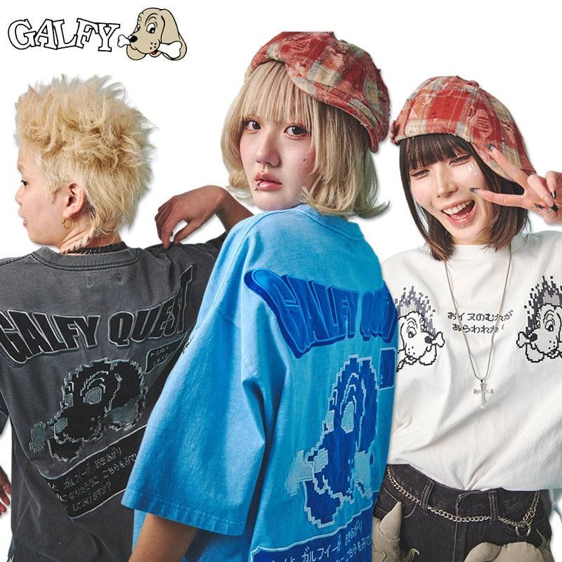 ガルフィー GALFY ガルクエTee 半袖 Tシャツ 152015 ヤンキー ギャル