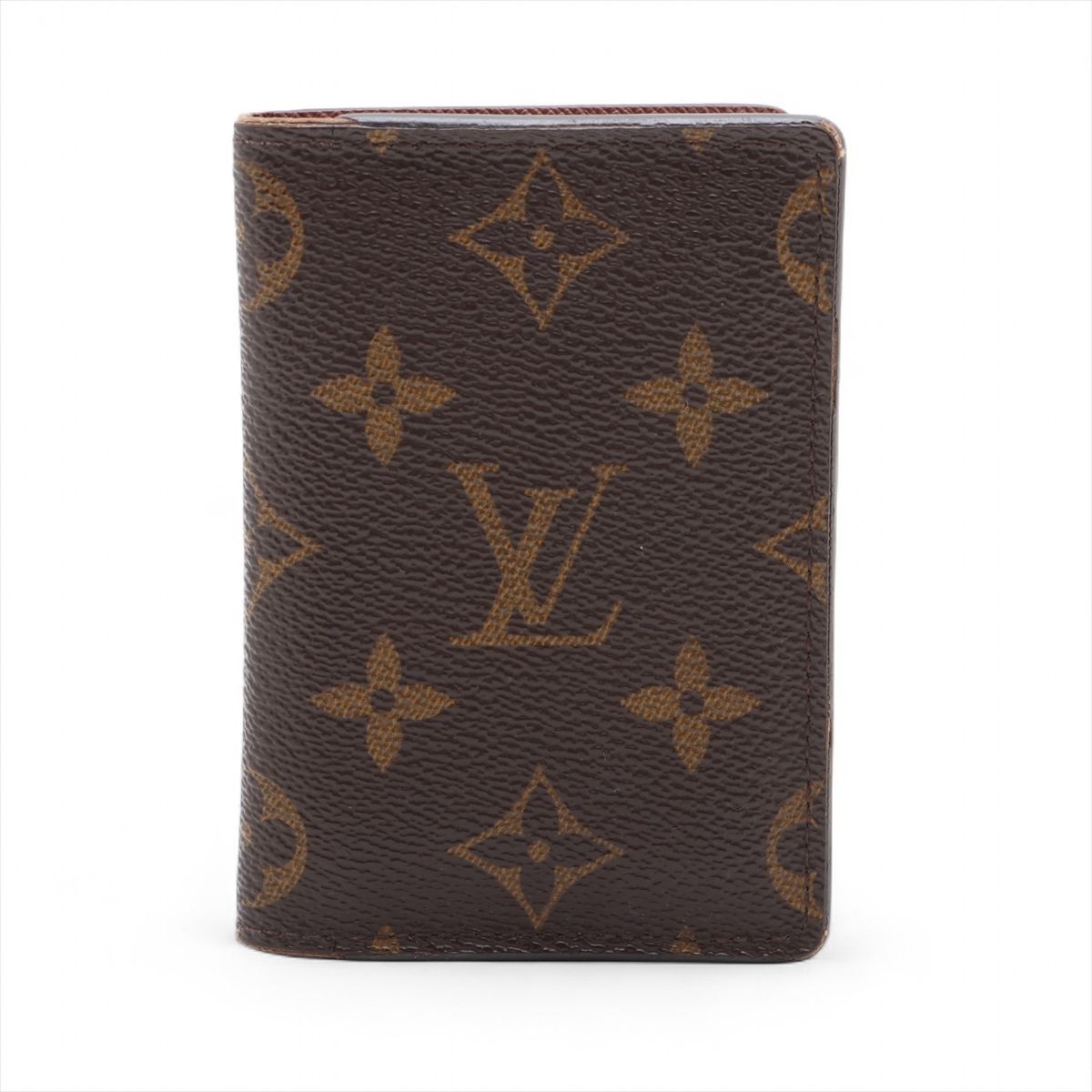 LOUIS VUITTON ルイ ヴィトン モノグラム オーガナイザー･ドゥ ポッシュ カードケース M60502 ブラウン フランス製