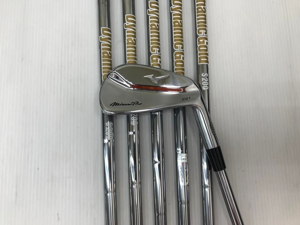 最短 Mizuno Pro 221 | S200 | ダイナミックゴールドHT | | アイアンセット | ミズノ