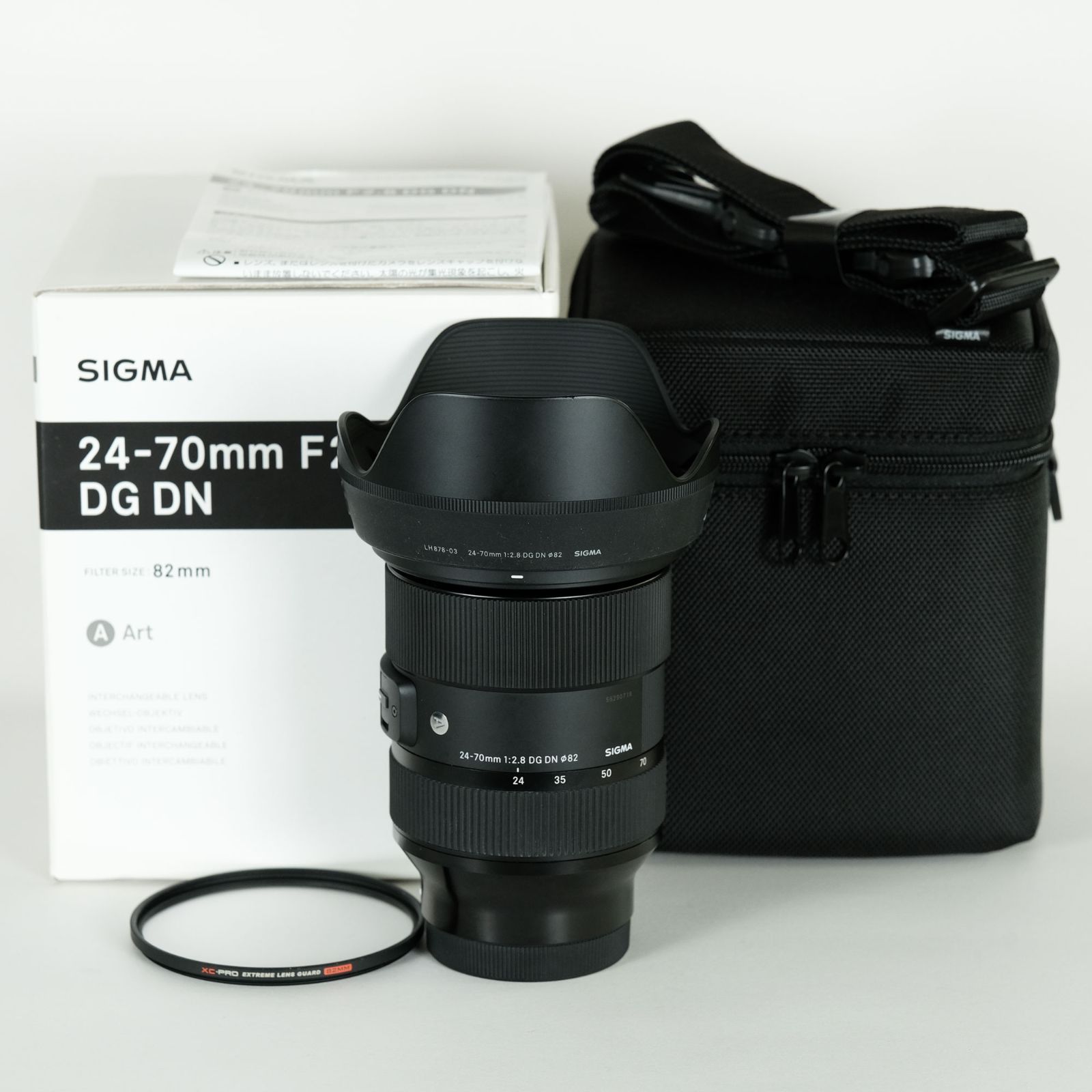 ｜フィルター付 SIGMA 24-70mm F2.8 DG DN｜Art ソニーE用 | ソニーEマウント