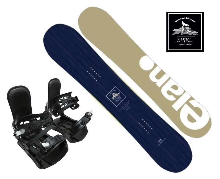 ELAN SPIKE 150 スノーボード板 バインディング　2点セット エラン ELAN SPIKE 2 （2点セット） ELAN SPIKE 150 スノーボード板