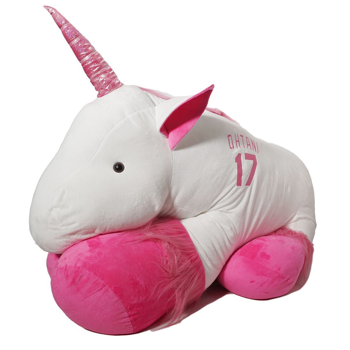 FOCO 大谷翔平 グッズ 特大ぬいぐるみ ユニコーン BIG SIZE UNICORN 36インチ 91.44cm 大きい ヌイグルミ MLB メジャーリーグ公式 グッズ FOCO社製 LA DODGERS ロサンゼルス ドジャース 背番号17 17番