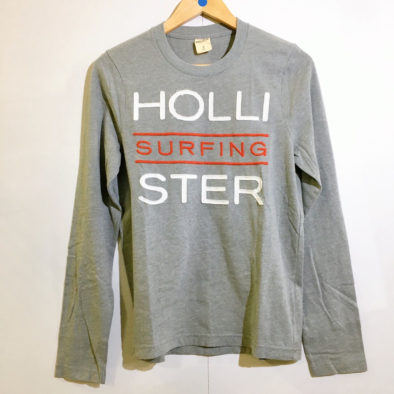 美品】HOLLISTER ロンT カットソー Tシャツ メンズ Sサイズ - メルカリ