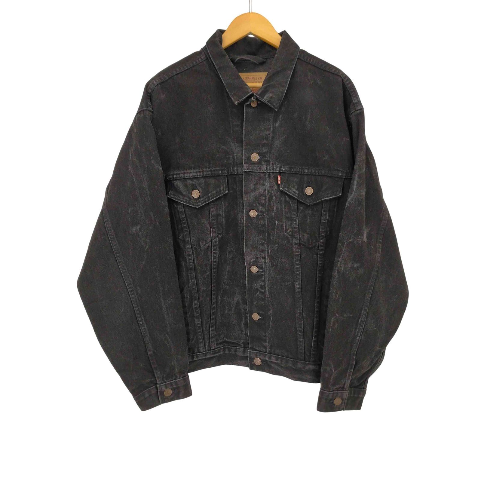 リーバイス Levis 90S 95年製 12月 70507-4159 後染め ブラックデニム 