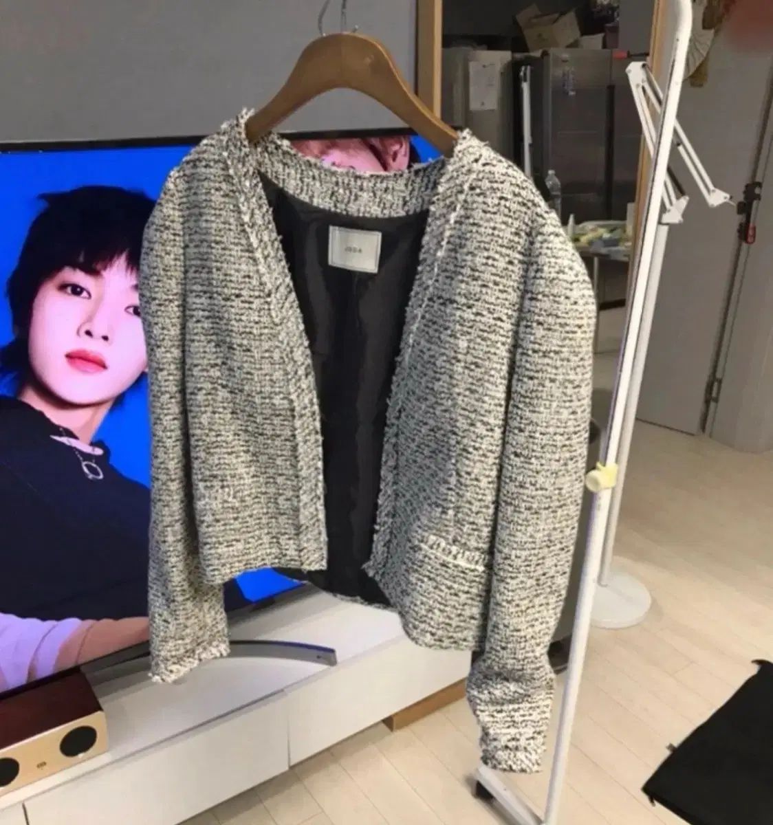 レディース ツイード ボカ ジャケット スカート サイズ S