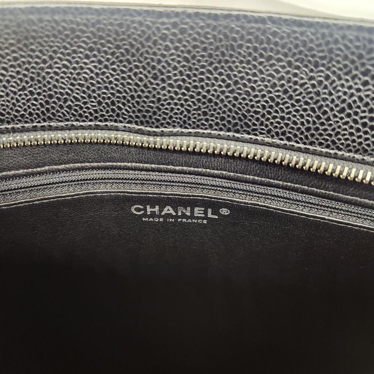中古】 CHANEL （シャネル） 復刻ﾄｰﾄ バッグ トートバッグ キャビア 