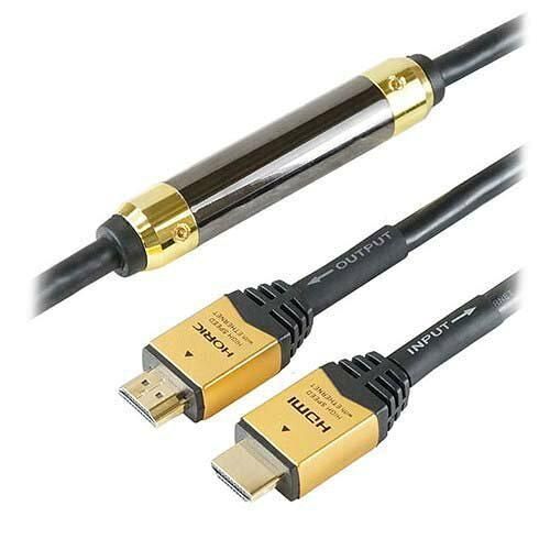 5営業日で発送 ホーリック HORIC ホーリック イコライザー付き HDMIケーブル 25m ゴールド HDM250-594GD