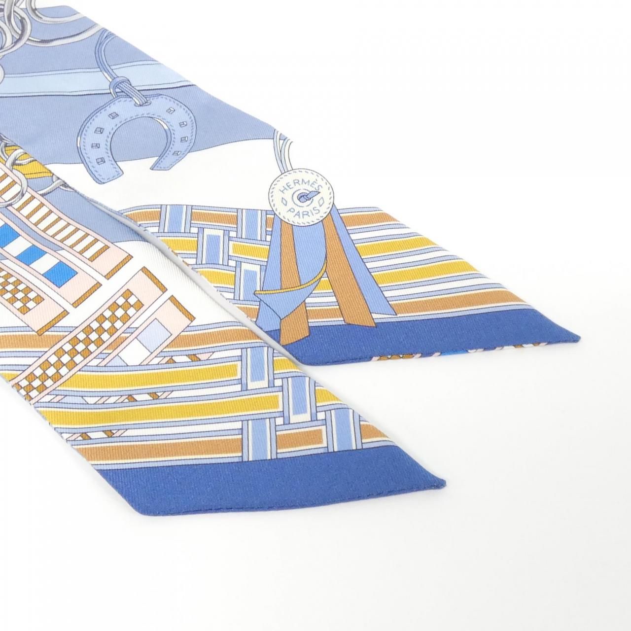 エルメス BRIDES ET GRIS GRIS ツイリー 062849S スカーフ