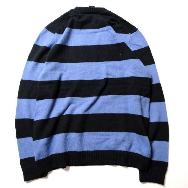 00's ギャップ GAP 太ボーダー クルーネック コットン ニット