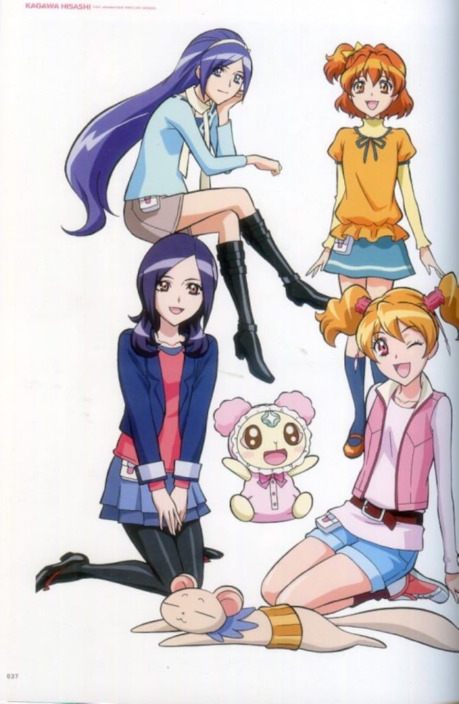 一迅社 「香川久 東映アニメーションプリキュアワークス」 (帯付)