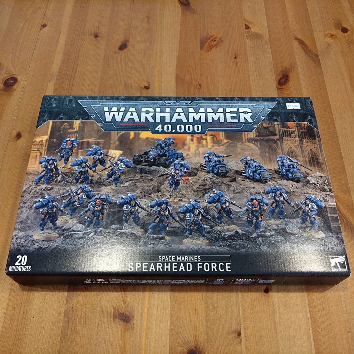 ウォーハンマー40,000　バトルフォース　スペースマリーン　スピアヘッド・フォース　WARHAMMER40,000　BATTLE　FORCE　 SPACE　MARINES　SPEARHEAD　FORCE