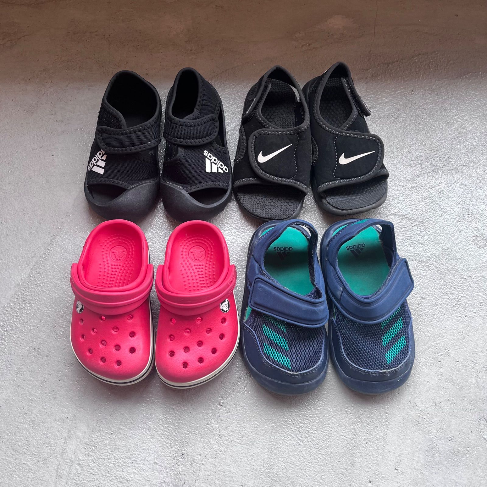 キッズシューズまとめ売り 13cm adidas nike crocs アディダス ナイキ