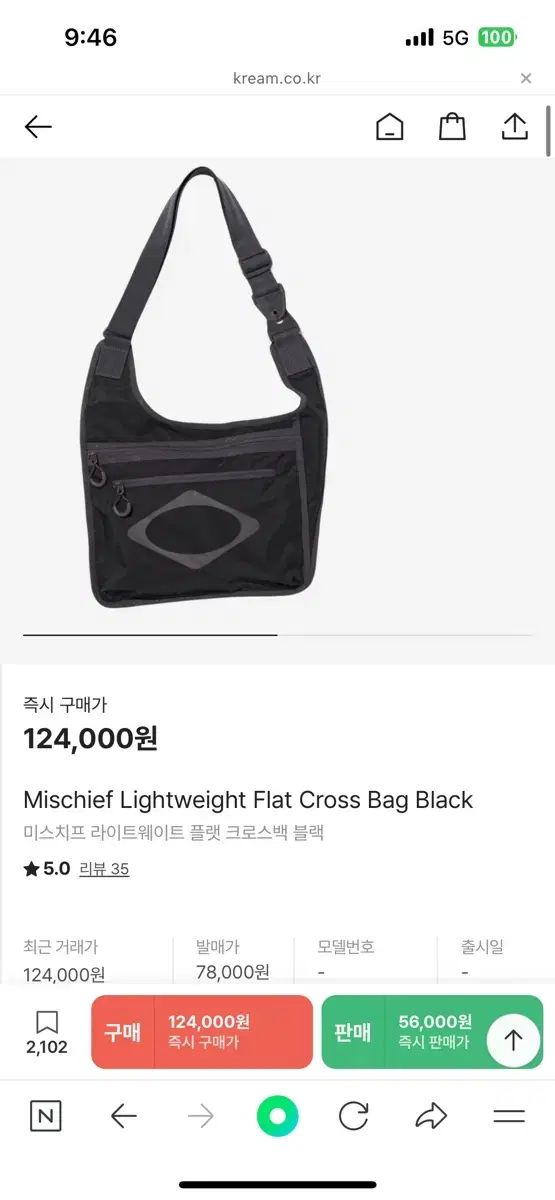 MSCHF ミスチーフ 軽量 フラット クロスバッグ ブラック