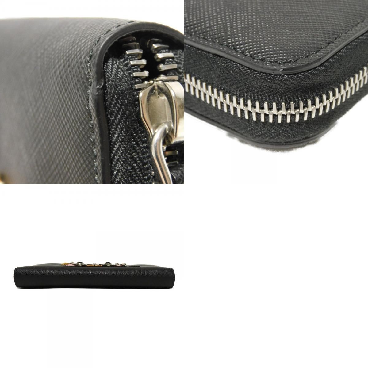 PRADA プラダ サフィアーノ ロボット ジップアラウンドウォレット  