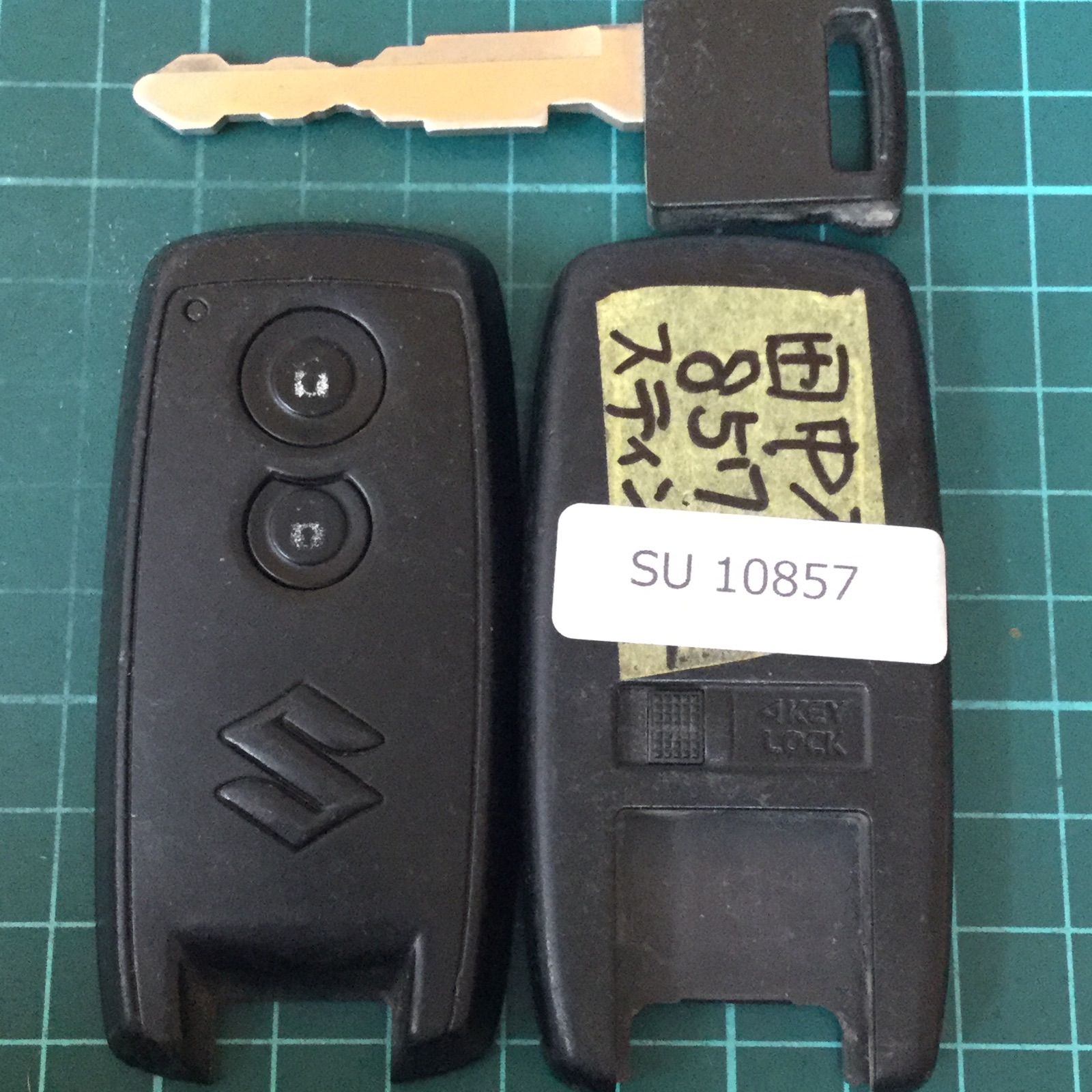 SU10857 スズキ マツダ U43PB14B 点灯 純正 セルボ ワゴンR MRワゴン モコ フレア AZワゴン 2ボタン スマートキー キーレス  リモコン - メルカリ