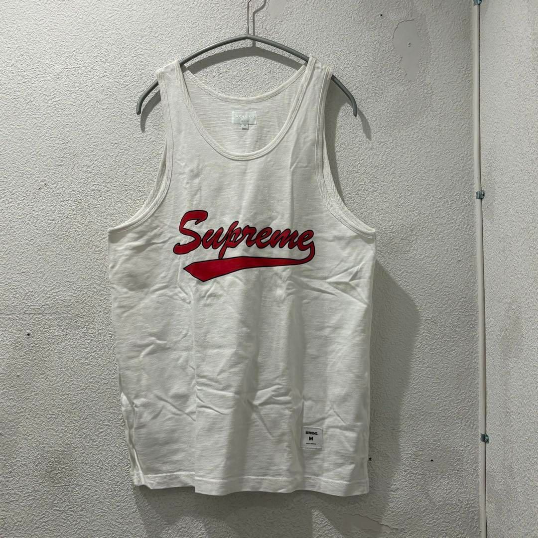 supremeタンクトップ Supreme タンクトップ 16ssホワイト/メンズM
