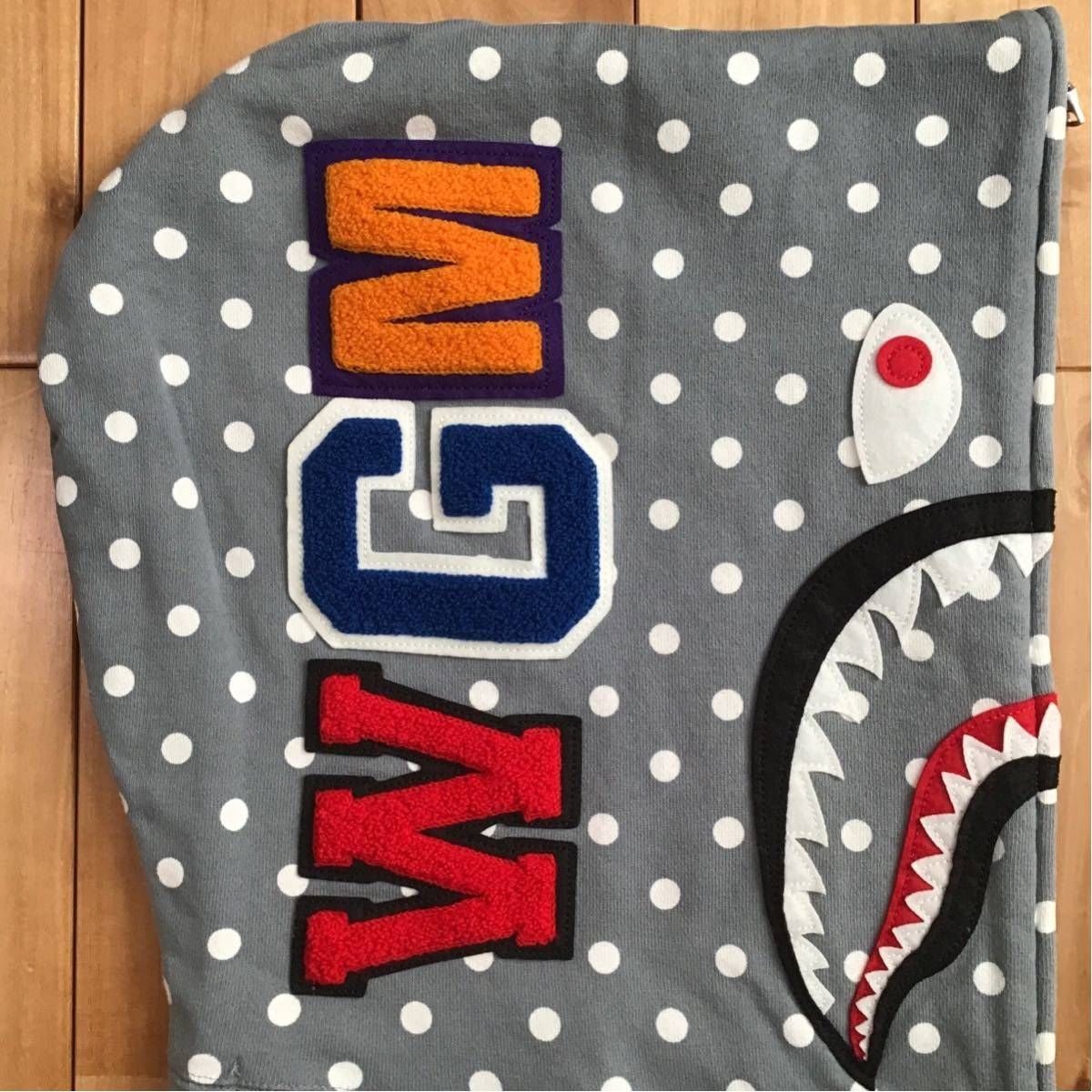 BAPE DOT シャークパーカー shark ベイプ ape エイプ - メルカリ