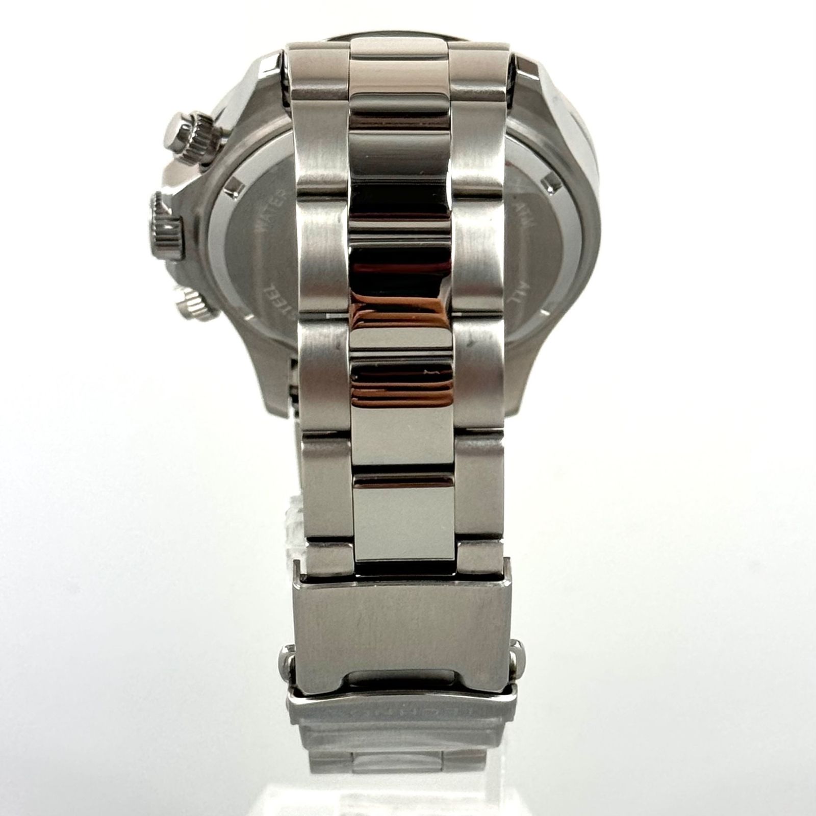 美品】テクノス TECHNOS TE4001SB ソーラー クロノグラフ 黒