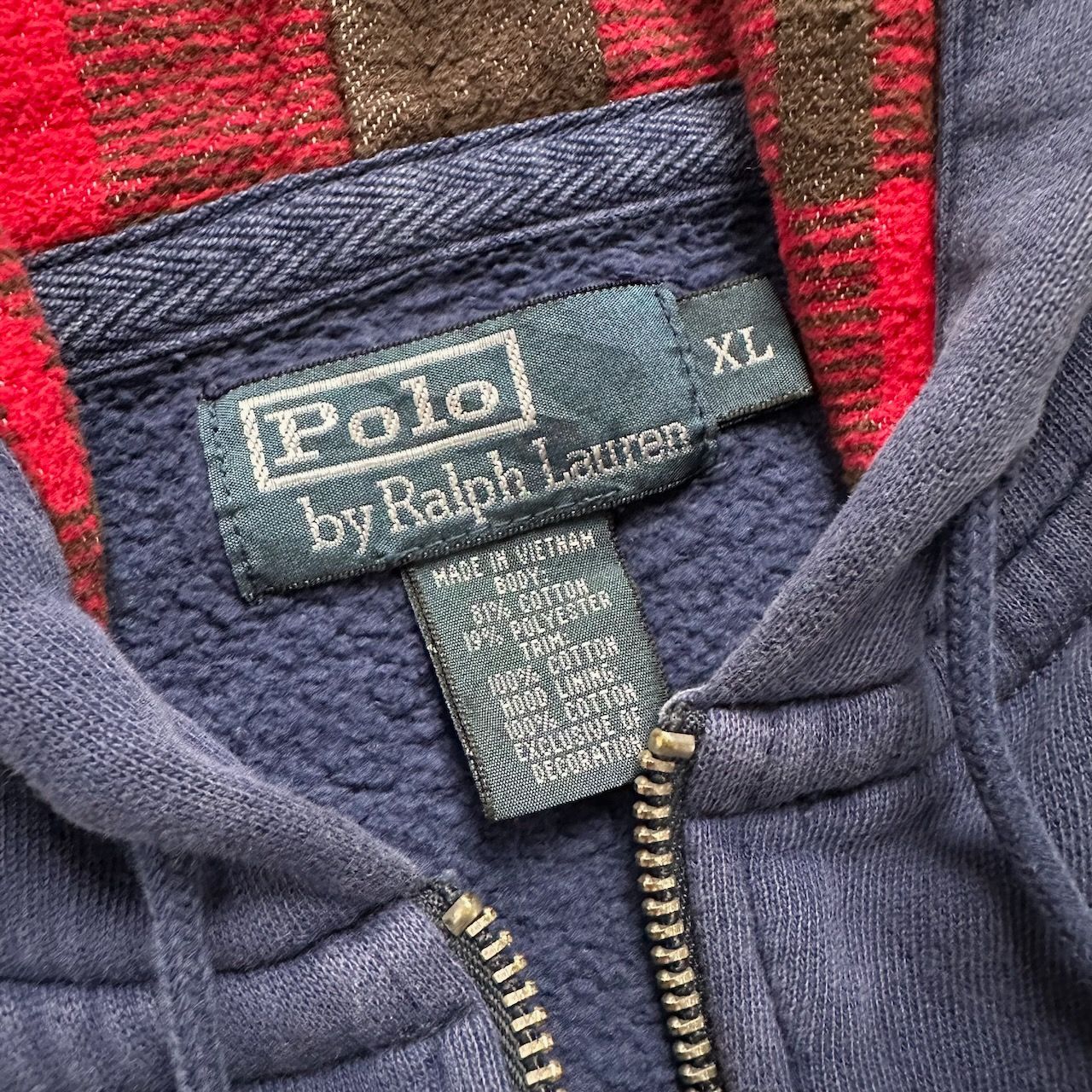 限定価格　TALONジップ　ポロラルフローレン　ヴィンテージ フェード　パーカー Ralph Lauren - ポロ ラルフローレン フルジップ スウェット