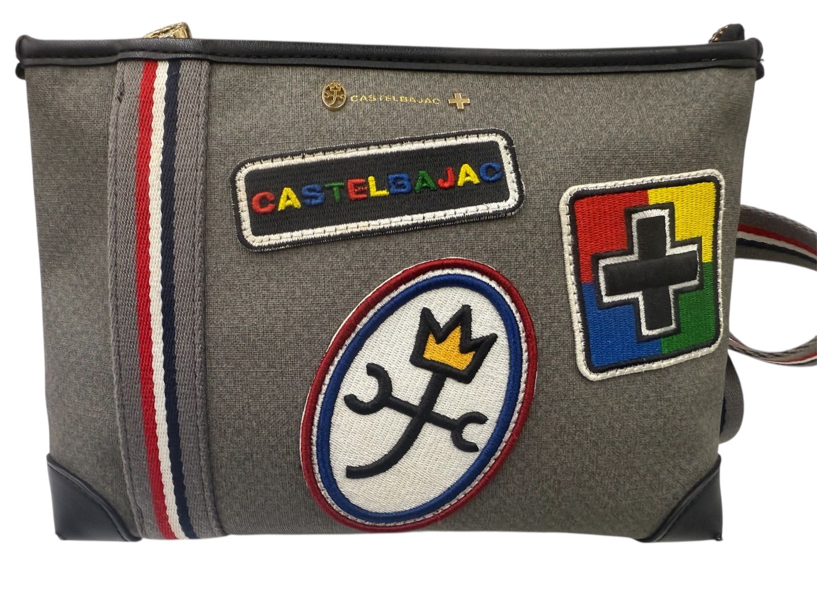 CASTELBAJAC(カステルバジャック) ショルダーバッグ ワッペン