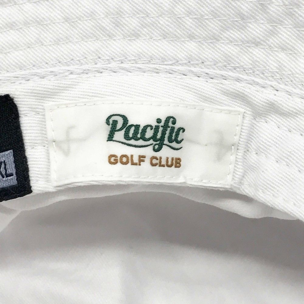 パシフィック　ゴルフクラブ　バケットハット ホワイト PACIFIC GOLF CLUB パシフィック ゴルフクラブ バケットハット