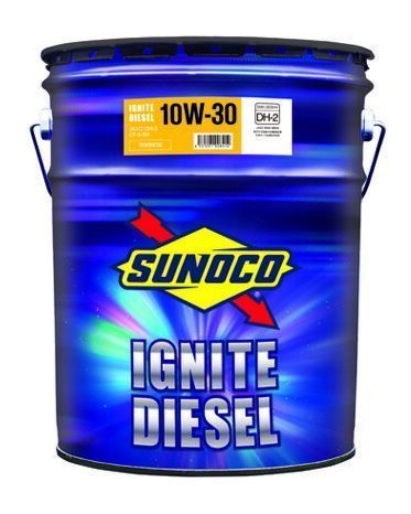 SUNOCO スノコ ディーゼルエンジンオイル IGNITE DIESEL イグナイト ディーゼル 10 W 30 DH 2 20 L缶 L 20リットル ペール缶 オイル 交換 オイル缶 油 エンジン油 車検 車 オイル交換 ポ