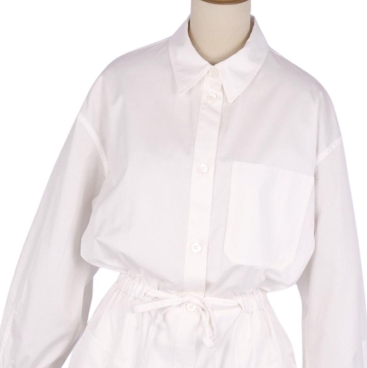 HERMES エルメス 24SS シャツ ワンピース size 34 未使用 エルメス HERMES ワンピース 24SS シャツワンピース コットン