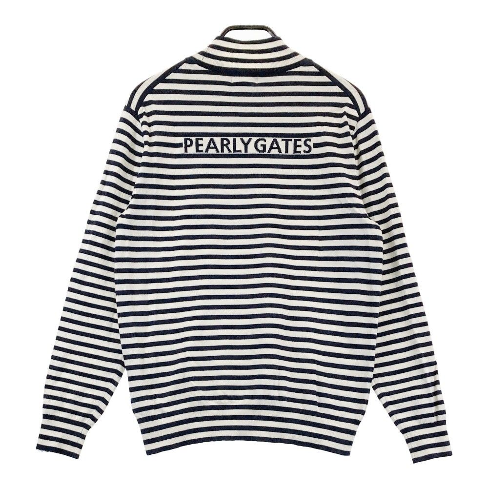 PEARLY GATES ストライプセーター　サイズ5 PEARLY GATES ストライプセーター メンズサイズ5 【公式通販】