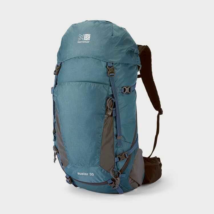 カリマー オースター 30 バックパック Cブルー [背面長：M(47cm) H64.5×W27×D23cm(30L) #501170-4670 auster 30 Celestial Blue KARRIMOR 新品 未使用