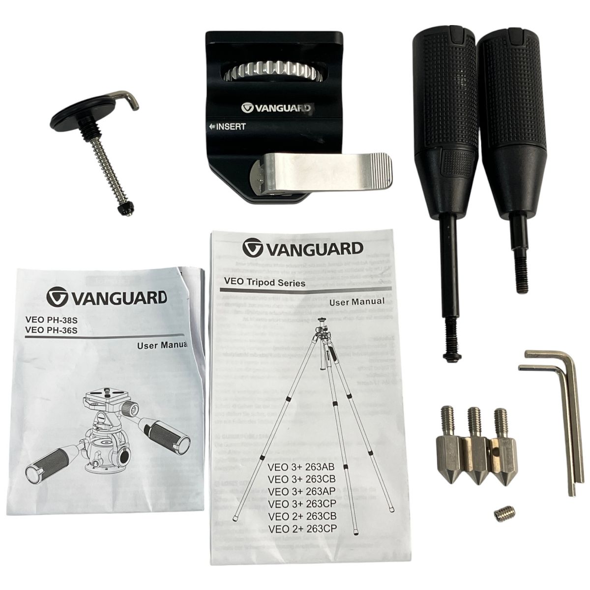 良好 VANGUARD VEO3 263CPS オーバーヘッド三脚 N10164991