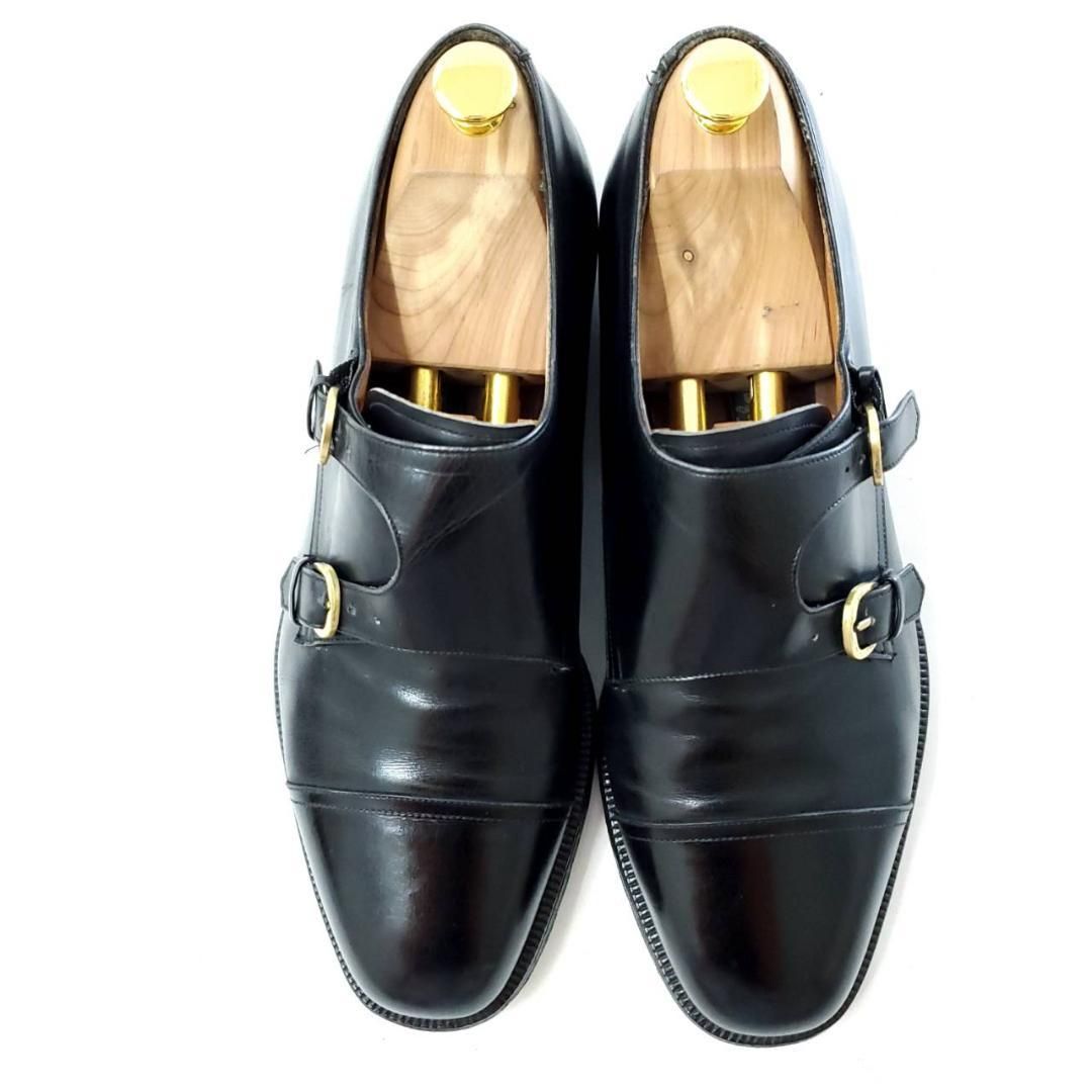 サルヴァトーレフェラガモ　激レア　ダブルモンク　ストレート　トラメッザ Salvatore Ferragamo - サルヴァトーレフェラガモ 激レア ダブル