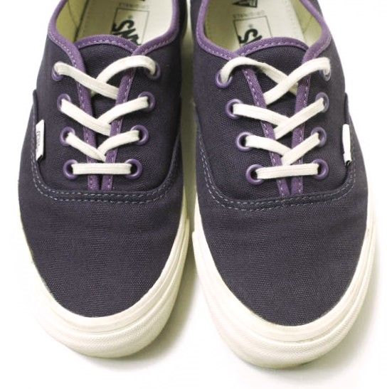 Pilgrim Surf+Supply x VANS ピルグリム サーフ+サプライ バンズ 別注 OG Authentic LX オーセンティック キャンバス US6(24cm) Eggplant(パープル) スニーカー シューズ【中古】【Pilgrim Surf+Supply × VANS】 VANS × Pilgrim Surf+Supply『AUTHENTIC LX』 | NEWS | Pilgrim Surf+