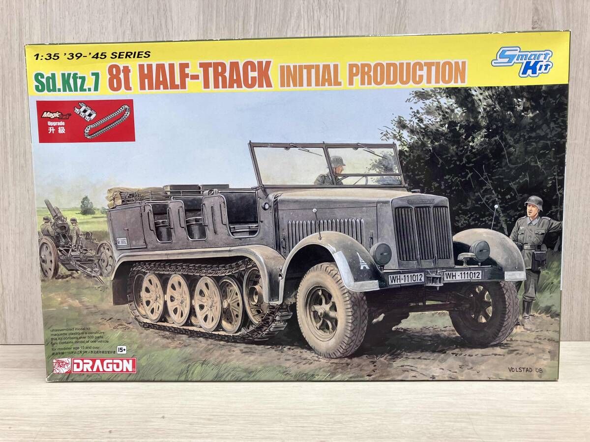 1円〜 サイバーホビー 1/35 Sd.Kfz.7/2 装甲8tハーフトラック 3.7