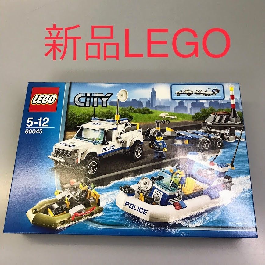 正規品 新品未開封 LEGO レゴ レゴシティ 60045 ポリスオフロードボートキャリアー 廃盤品 HD-031 ※ ミニフィグ 警察官 ポリス  泥棒 ドロボウ ボート 船 372 - メルカリ