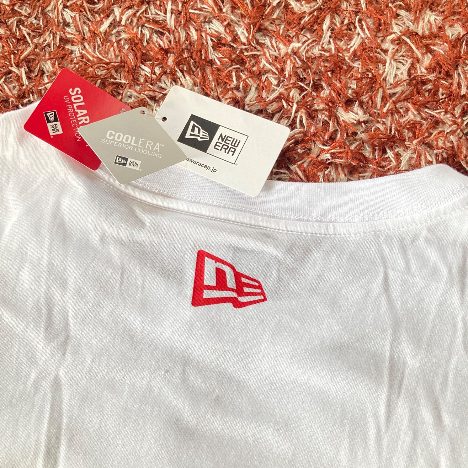 タグ付き未使用品 NEW ERA ニューエラ Tシャツ ホワイト・レッド